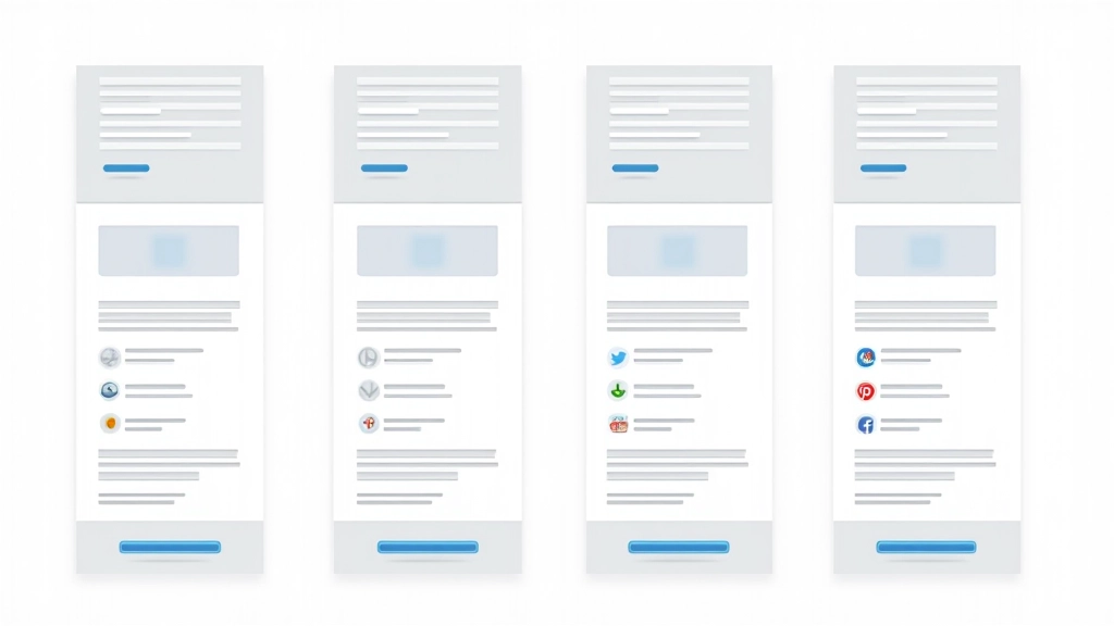Screenshot verschiedener Newsletter-Anmelde-Varianten nebeneinander, zeigt unterschiedliche Designansätze und Layouts